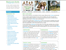 Tablet Screenshot of best-loan-guide.com